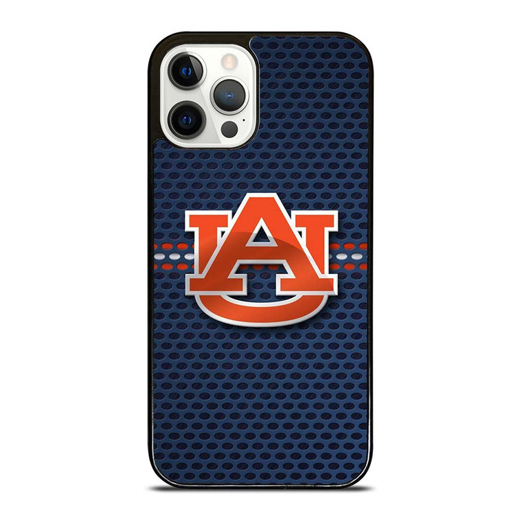 AUBURN TIGERS METAL LOGO iPhone 12 Pro Case Cover