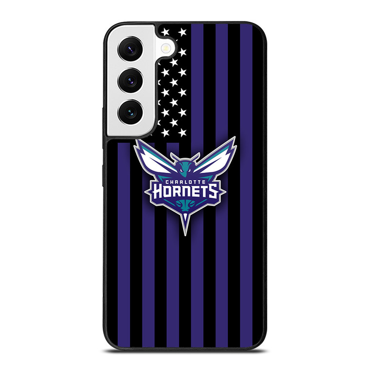 CHARLOTTE HORNETS NBA USA FLAG Samsung Galaxy S22 Case Cover