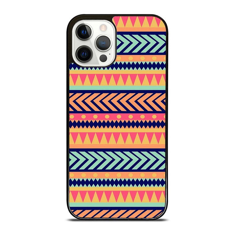AZTEC TRIBAL PATTERN iPhone 12 Pro Case Cover