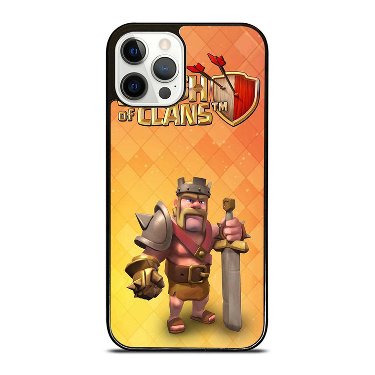 BARBARIAN KING CLASH OF CLANS COC iPhone 12 Pro Case Cover