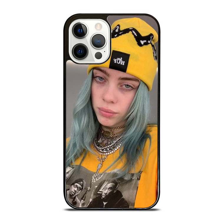 BILLIE EILISH FACE SINGER iPhone 12 Pro Case Cover