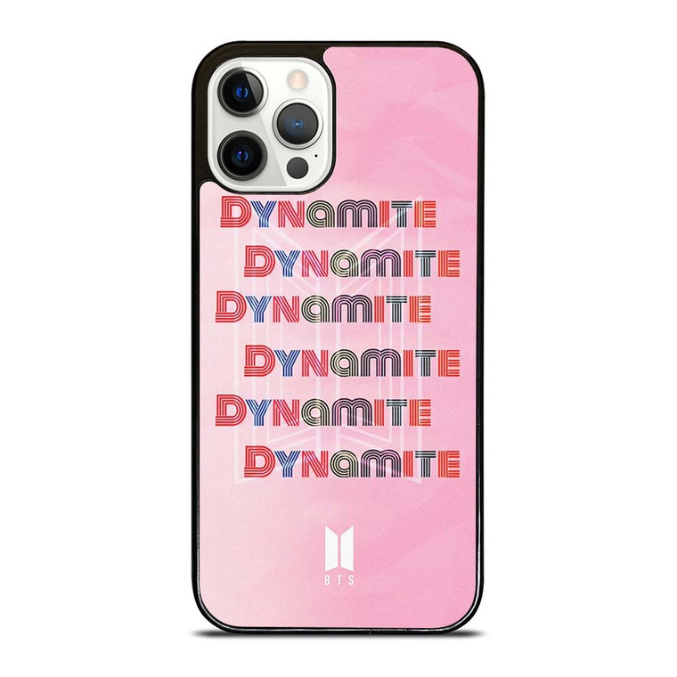 BTS DYNAMITE SONG iPhone 12 Pro Case Cover