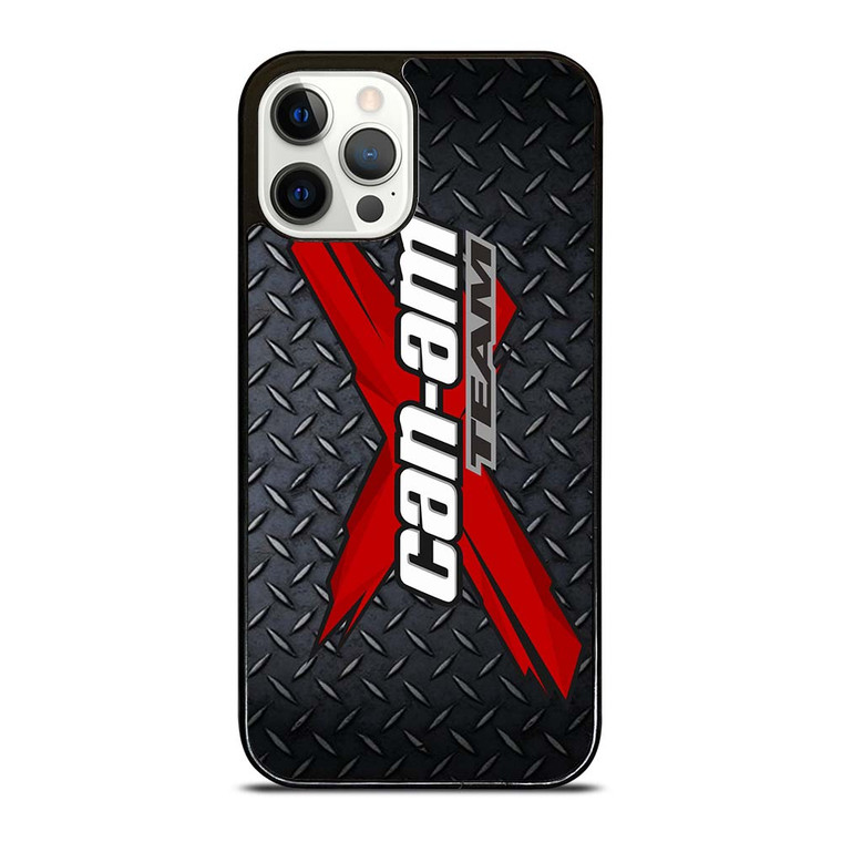 CAN AM X TEAM METAL LOGO iPhone 12 Pro Case Cover