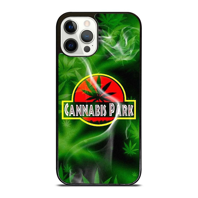 CANNABIS PARK FUNNY iPhone 12 Pro Case Cover