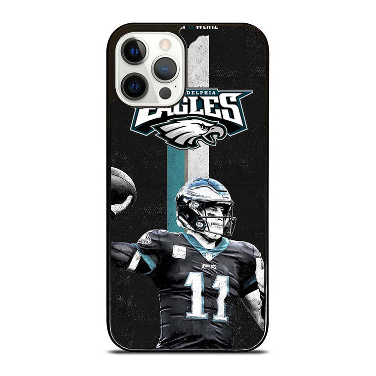 CARSON 11 WENTZ PHILADELPHIA EAGLES iPhone 12 Pro Case Cover