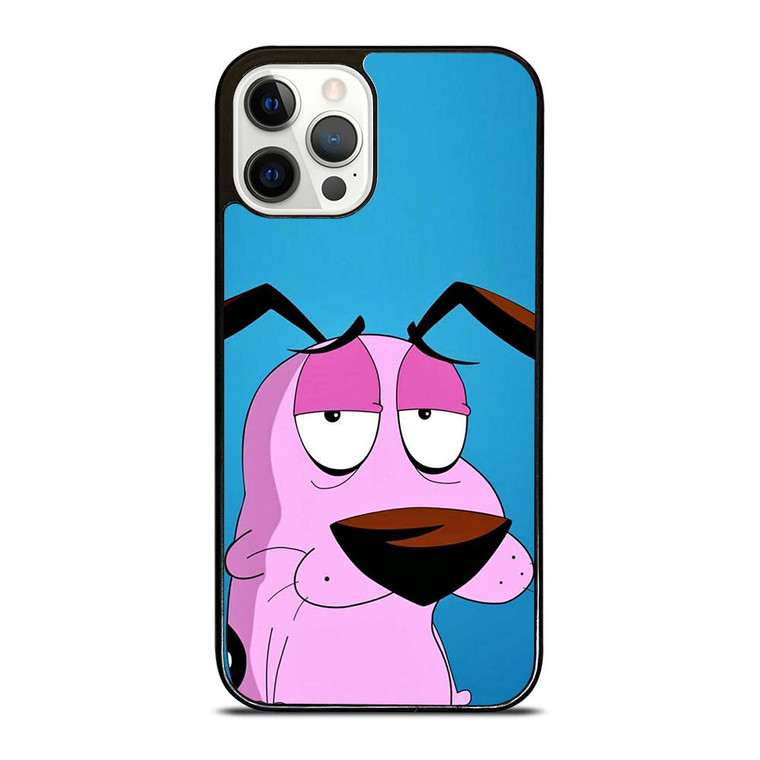 CARTOON COURAGE THE COWARDLY DOG iPhone 12 Pro Case Cover