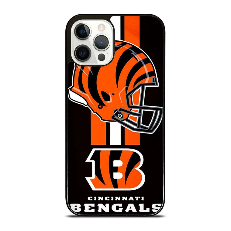 CINCINNATI BENGALS NFL HELMET iPhone 12 Pro Case Cover