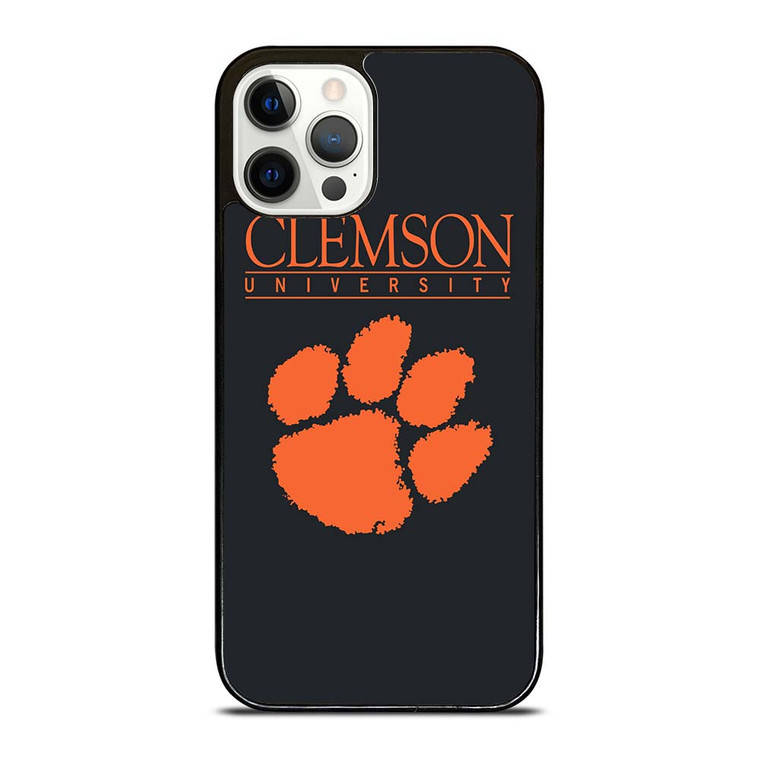 CLEMSON TIGERS SIMPEL LOGO iPhone 12 Pro Case Cover