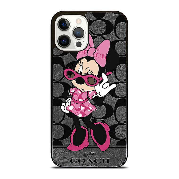 COACH MINNIE MOUSE CUTE iPhone 12 Pro Case Cover