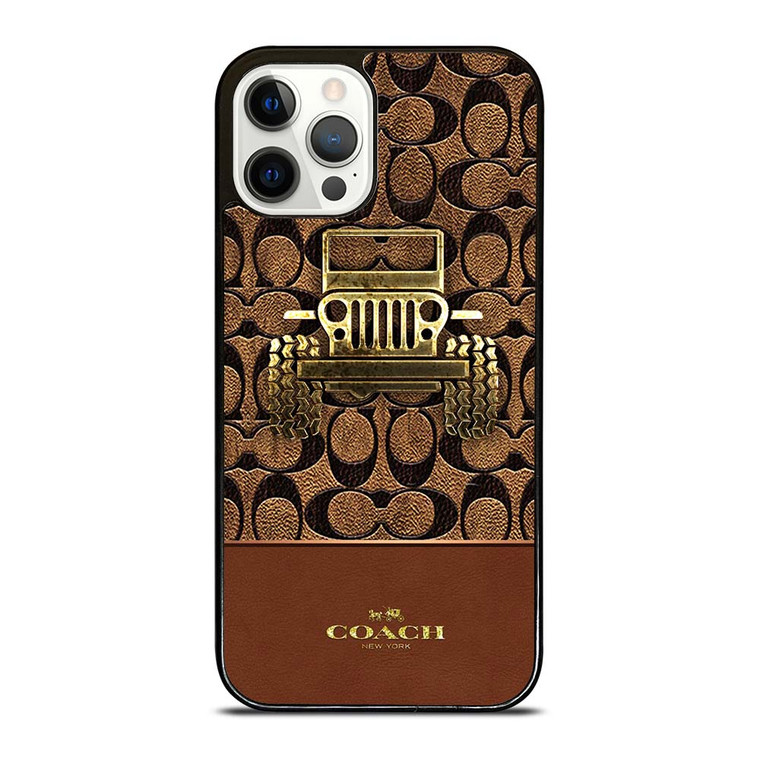 COACH NEW YORK JEEP iPhone 12 Pro Case Cover