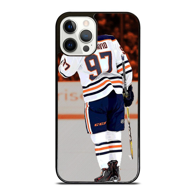 CONNOR MCDAVID EDMONTON OILERS NHL iPhone 12 Pro Case Cover
