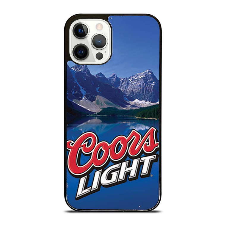 COORS BEER LIGHT BLUE iPhone 12 Pro Case Cover