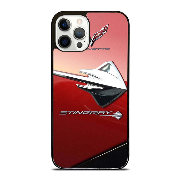 CORVETTE STINGRAY C7 EMBLEM iPhone 12 Pro Case Cover