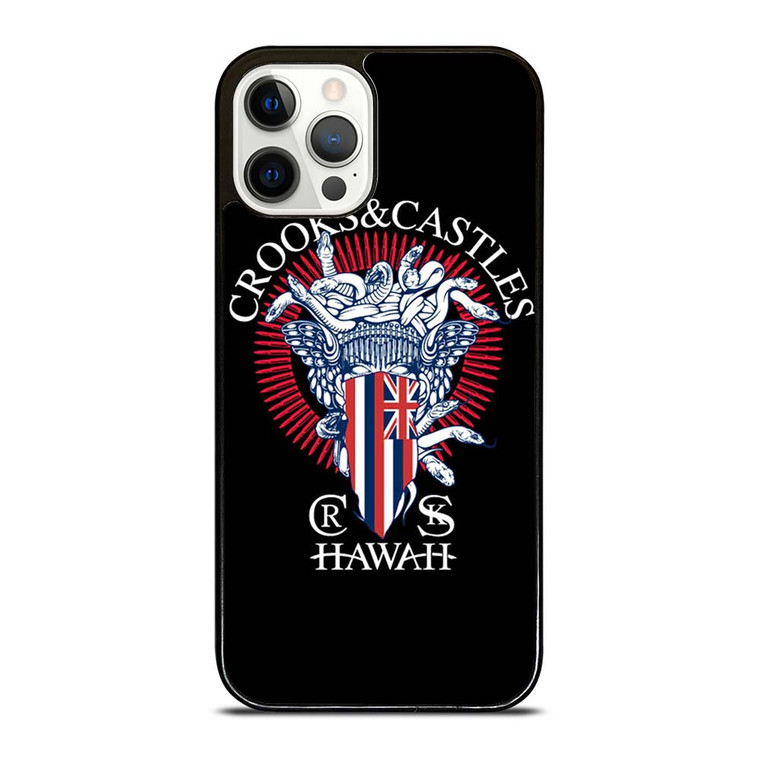 CROOKS AND CASTLES HAWAII LOGO iPhone 12 Pro Case Cover