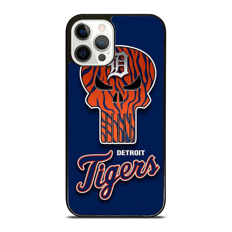 DETROIT TIGERS SKULL LOGO iPhone 12 Pro Case Cover