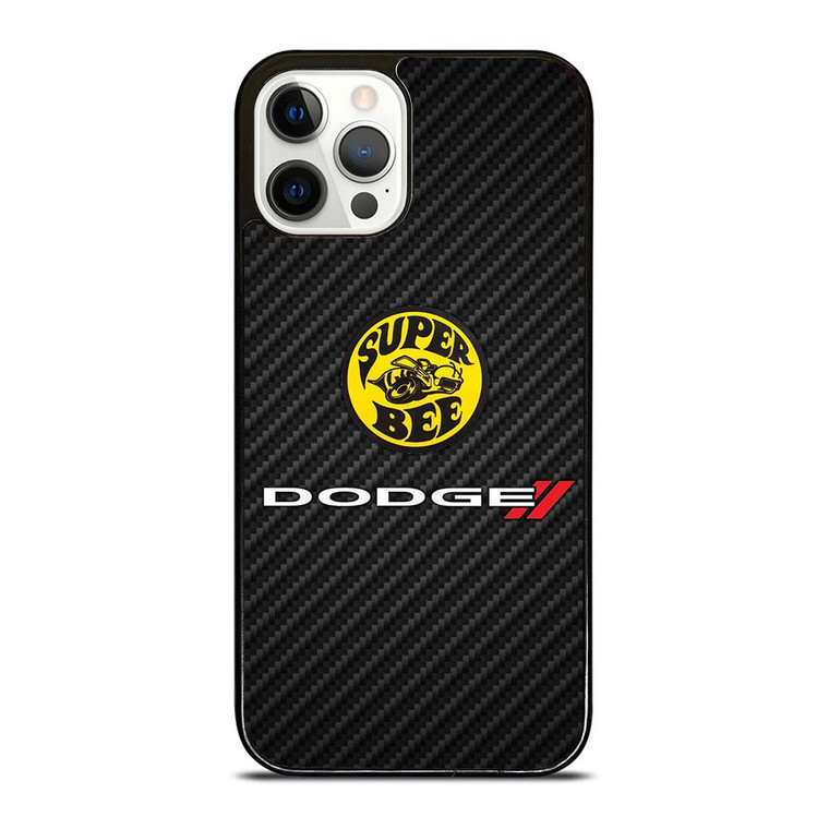 DODGE CHARGER SUPER BEE CARBON iPhone 12 Pro Case Cover