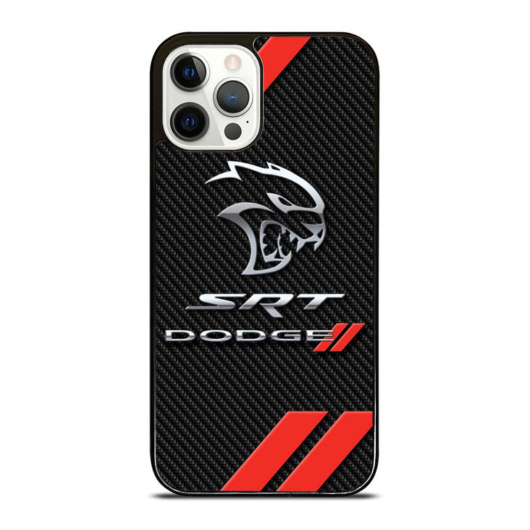DODGE SRT CARBON LOGO iPhone 12 Pro Case Cover