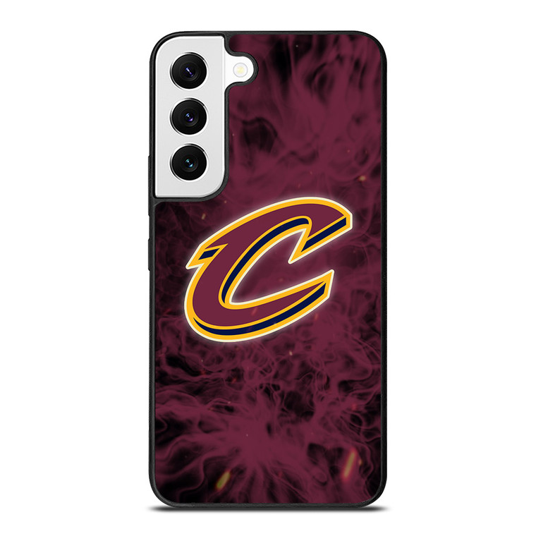 CLEVELAND CAVALIERS BASKETBALL NBA FIRE Samsung Galaxy S22 Case Cover