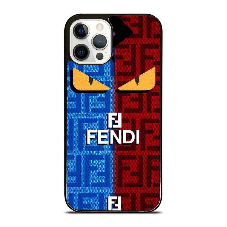 FENDI ROMA EYES TWO COLOR iPhone 12 Pro Case Cover