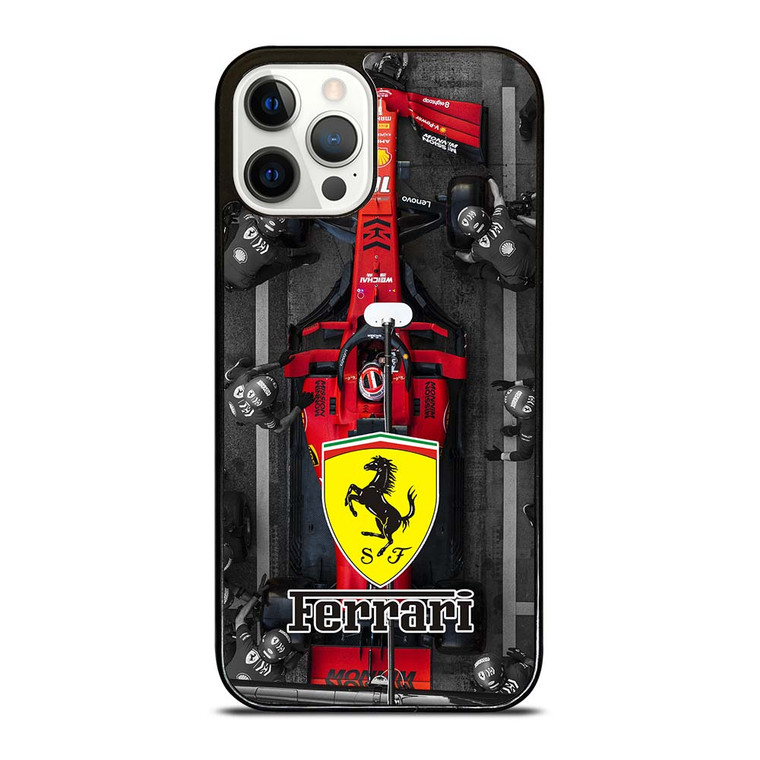 FERRARI CAR F1 iPhone 12 Pro Case Cover