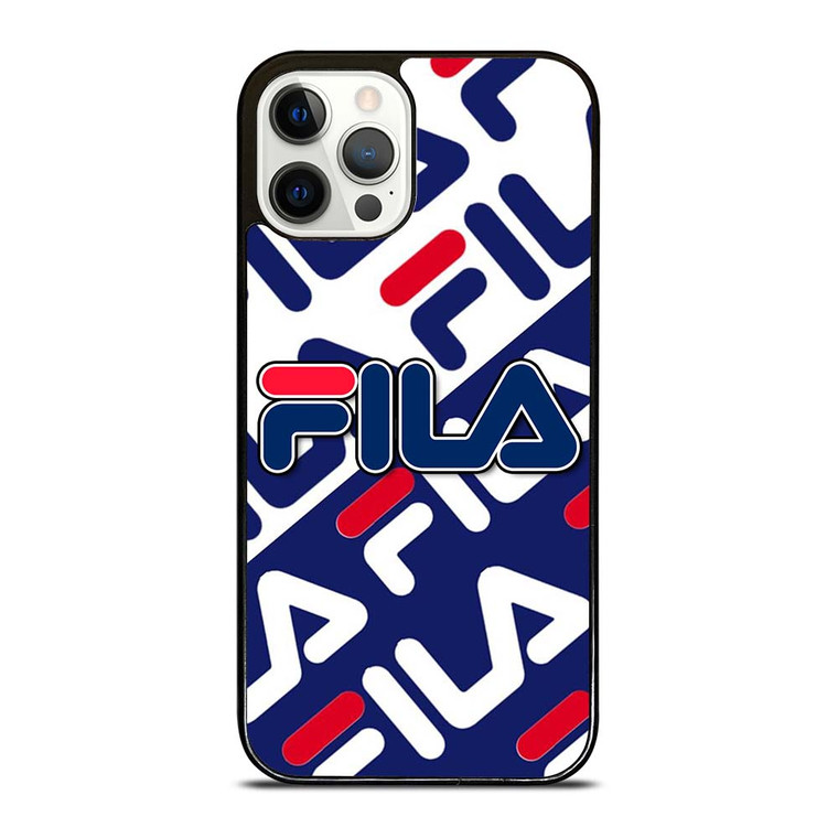 FILA SPORT LOGO COLLAGE iPhone 12 Pro Case Cover
