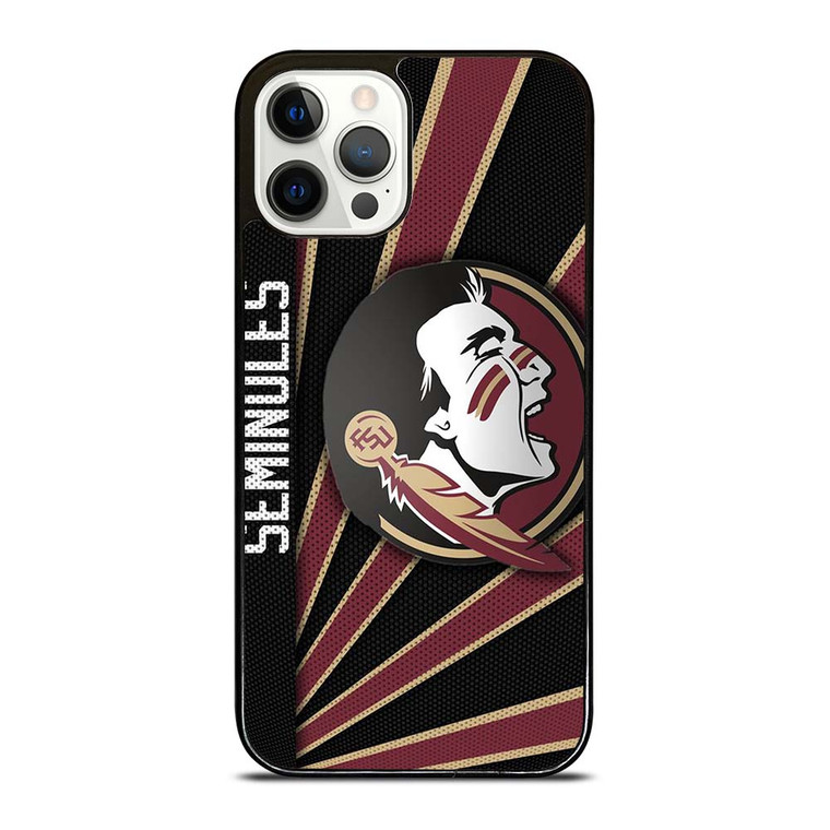 FLORIDA STATE FSU NFL LOGO iPhone 12 Pro Case Cover