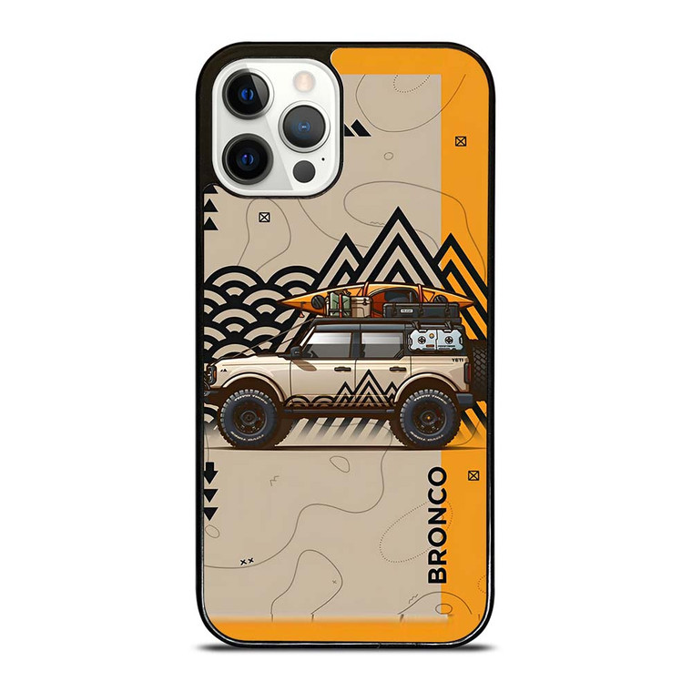 FORD BRONCO ADVENTURES CAR iPhone 12 Pro Case Cover