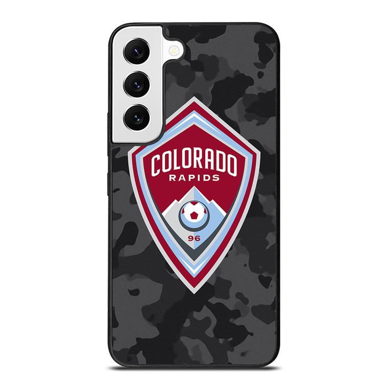 COLORADO RAPIDS MLS BLACK CAMO Samsung Galaxy S22 Case Cover