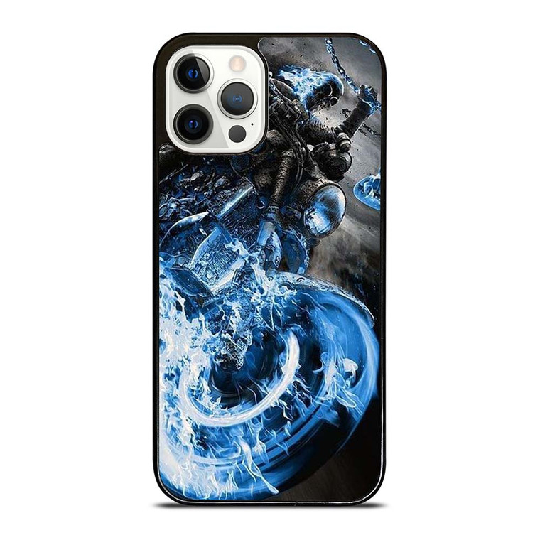 GHOST RIDER BLUE FIRE iPhone 12 Pro Case Cover