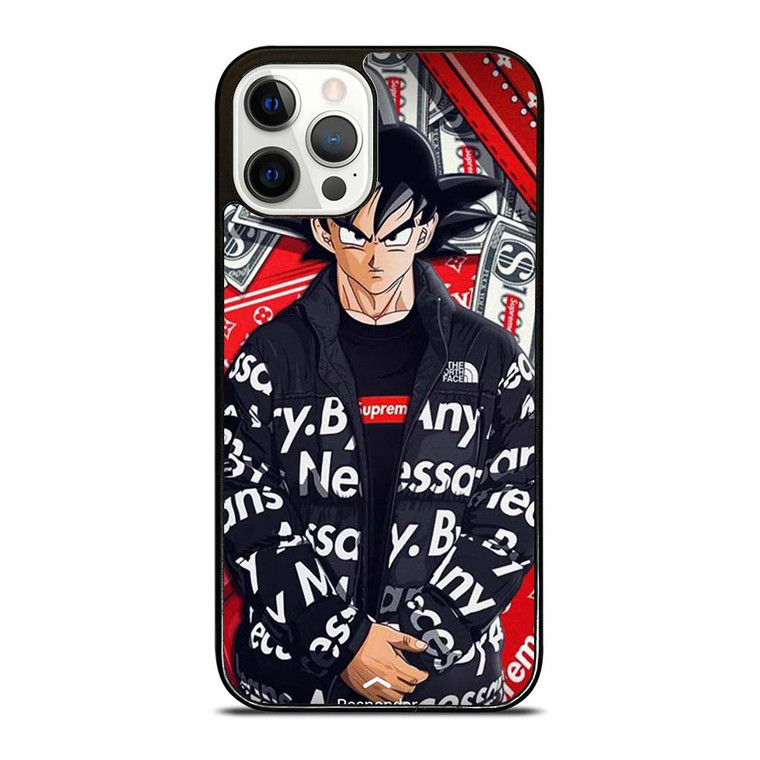 GOKU DRAGON BALL SUPREME NORTH FACE iPhone 12 Pro Case Cover