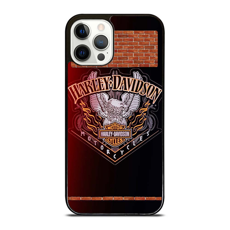 HARLEY DAVIDSON EAGLE BADGE iPhone 12 Pro Case Cover