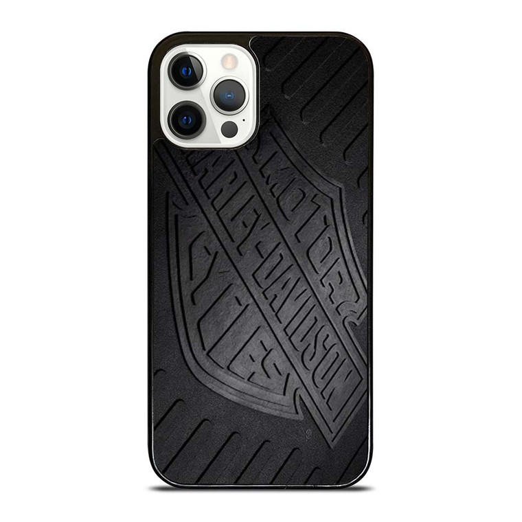 HARLEY DAVIDSON METAL LOGO iPhone 12 Pro Case Cover