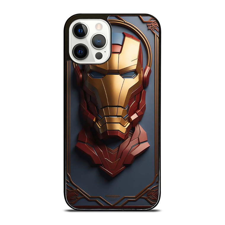 HERO IRON MAN CRAFT FACE iPhone 12 Pro Case Cover
