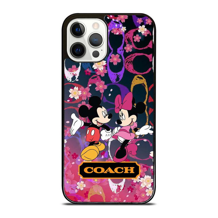 HOT COACH MICKEY COUPLE iPhone 12 Pro Case Cover