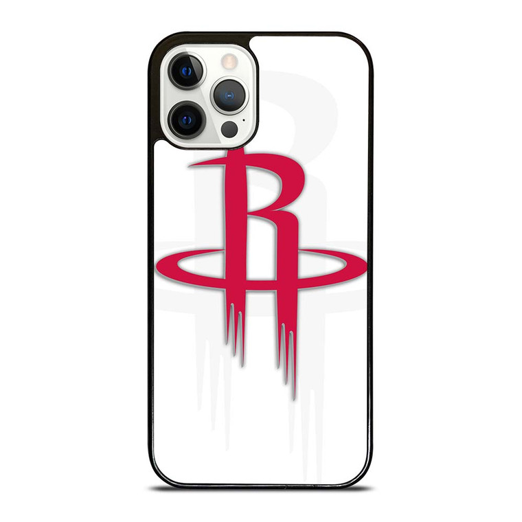 HOUSTON ROCKETS WHITE LOGO iPhone 12 Pro Case Cover