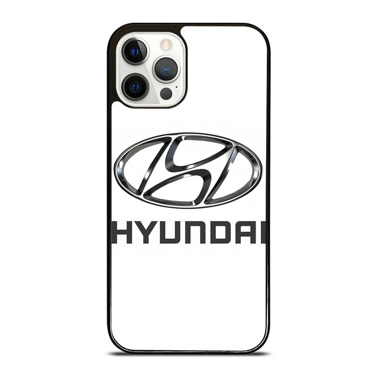 HYUNDAI MOTORS WHITE iPhone 12 Pro Case Cover