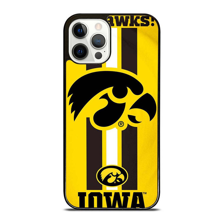 IOWA HAWKEYES FLAG iPhone 12 Pro Case Cover