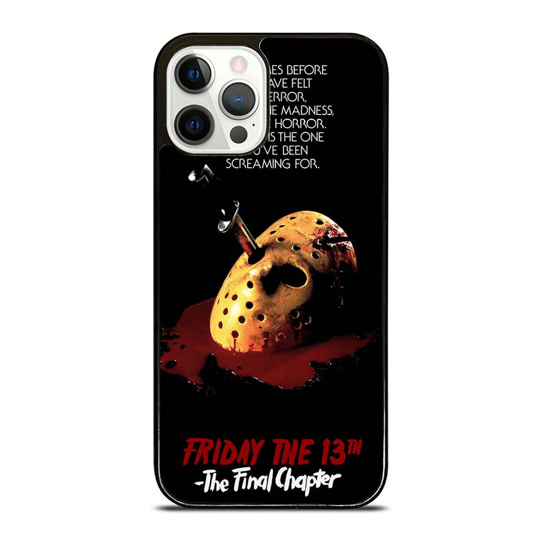JASON FRIDAY THE 13TH HORROR MOVIE iPhone 12 Pro Case Cover