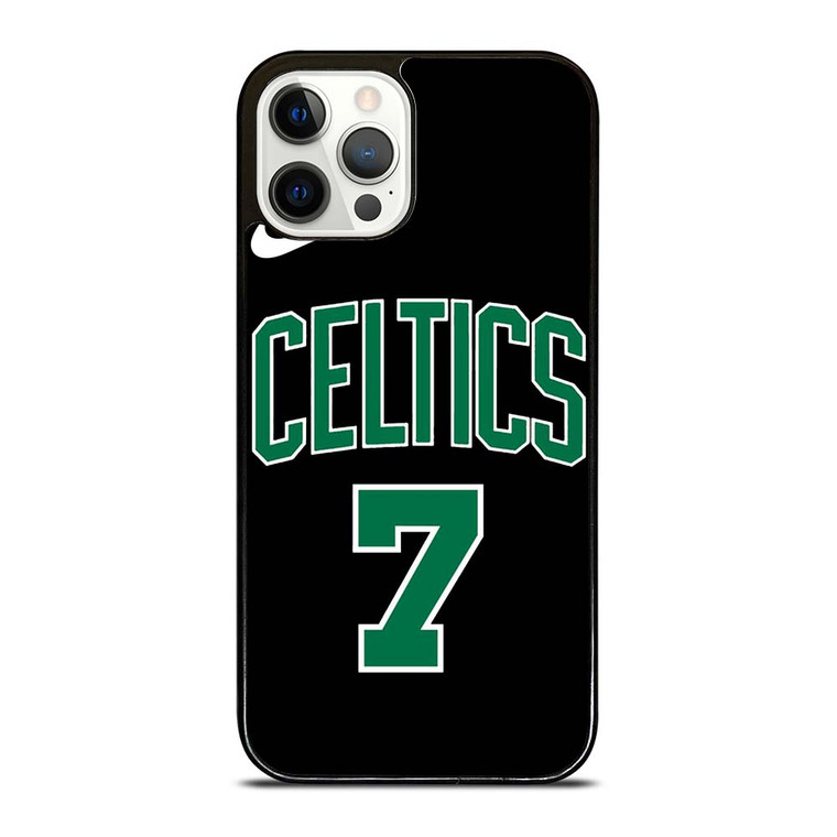 JAYLEN BROWN BOSTON CELTICS BLACK iPhone 12 Pro Case Cover