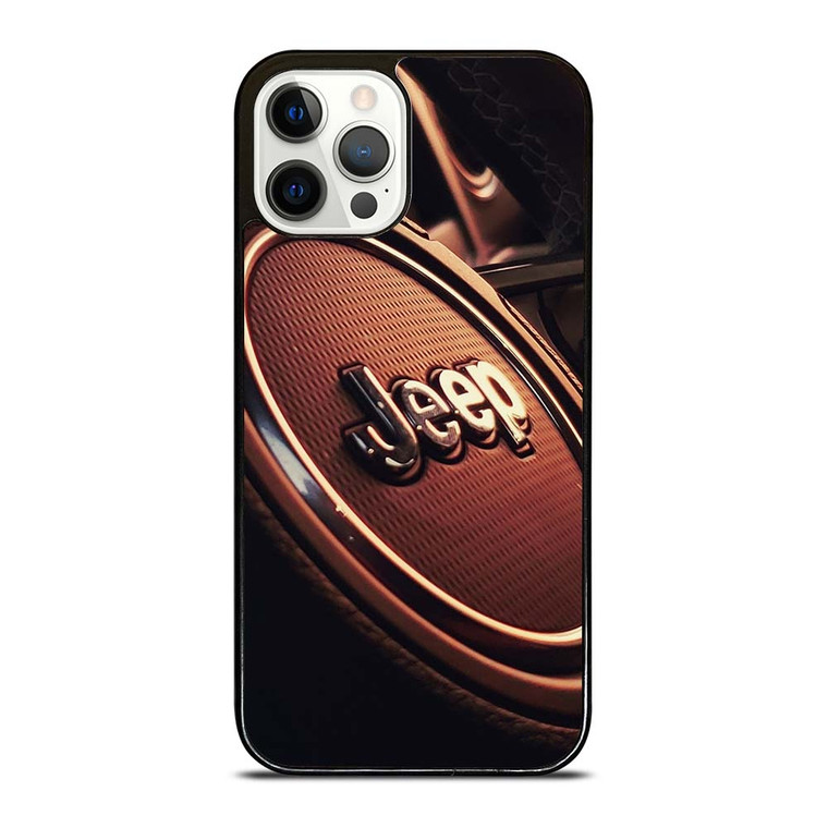 JEEP STEERING WHEEL LOGO iPhone 12 Pro Case Cover