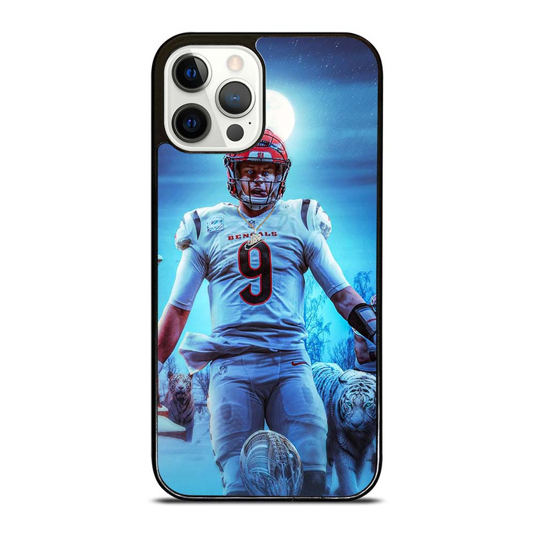 JOE BURROW CINCINNATI BENGALS TIGER iPhone 12 Pro Case Cover