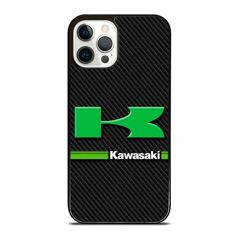 KAWASAKI LOGO CARBOON iPhone 12 Pro Case Cover
