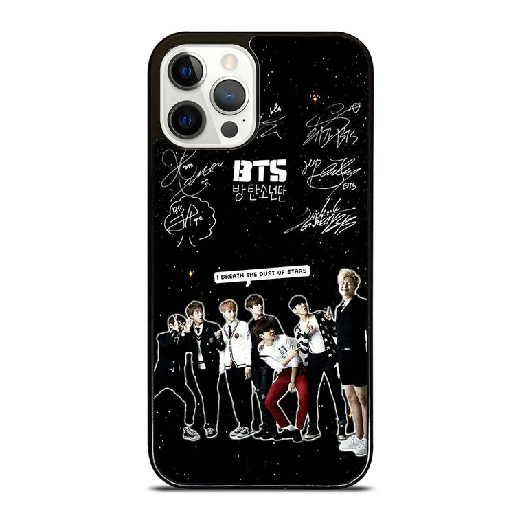 KPOP BANGTAN BOYS BTS SIGNATURE  iPhone 12 Pro Case Cover