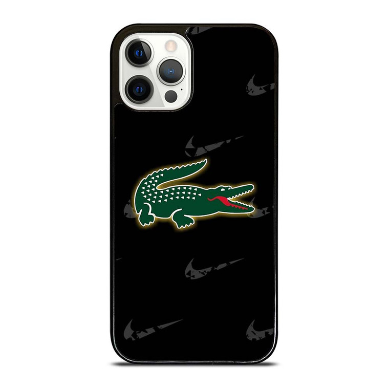 LACOSTE X NIKE PATTERN iPhone 12 Pro Case Cover