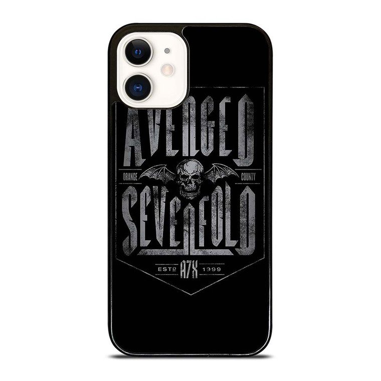 A7X AVENGED SEVENFOLD LOGO iPhone 12 Case Cover