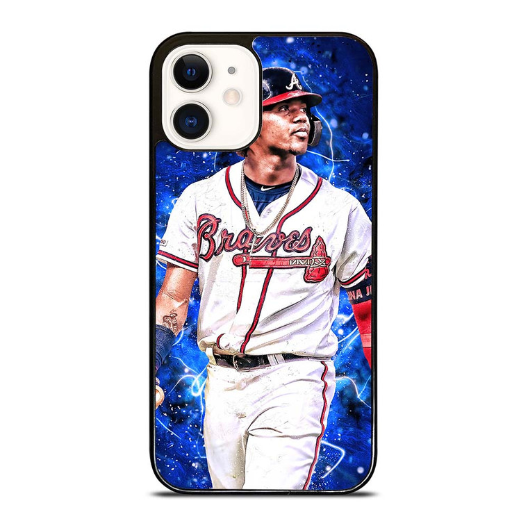 ACUNA JR ATLANTA BRAVES ART MLB iPhone 12 Case Cover