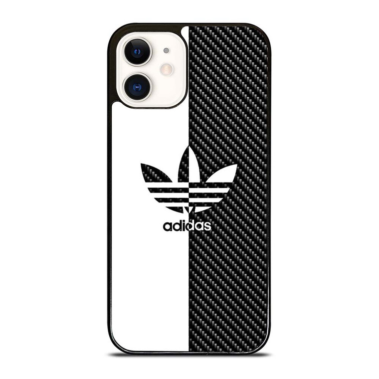 ADIDAS SLICED CARBON FIBER iPhone 12 Case Cover