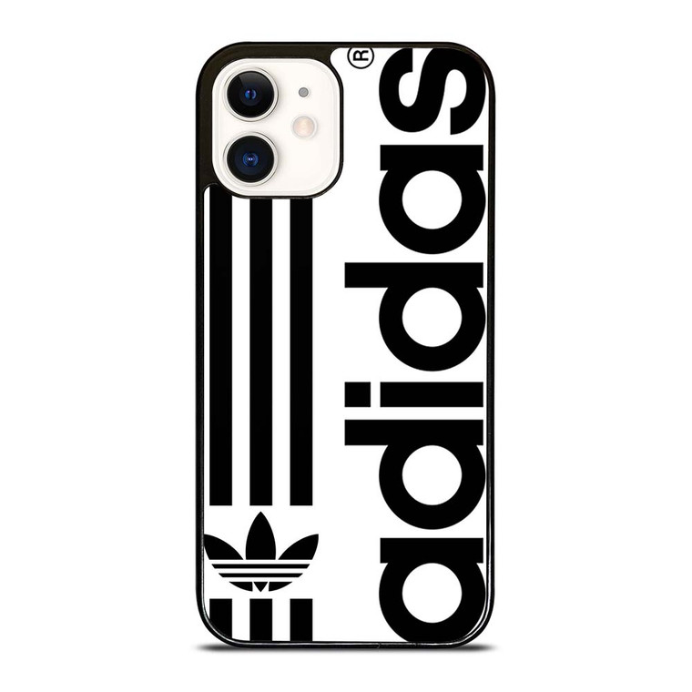 ADIDAS VERTICAL STRIPE LOGO iPhone 12 Case Cover