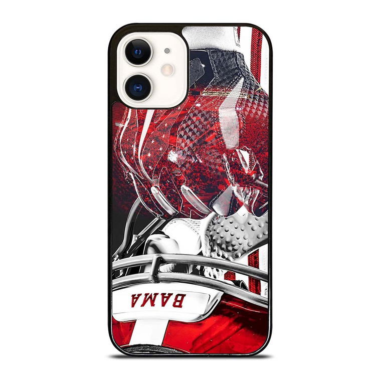 ALABAMA CRIMSON HELMET HAND iPhone 12 Case Cover
