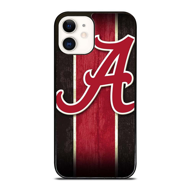 ALABAMA CRIMSON TIDE SYMBOL LOGO iPhone 12 Case Cover